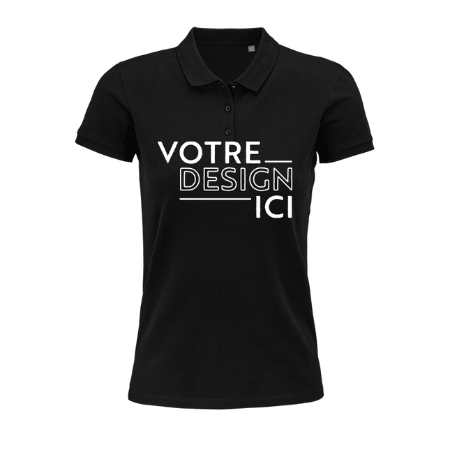 Polo Femme 100% coton éco-responsable - Sweatizy