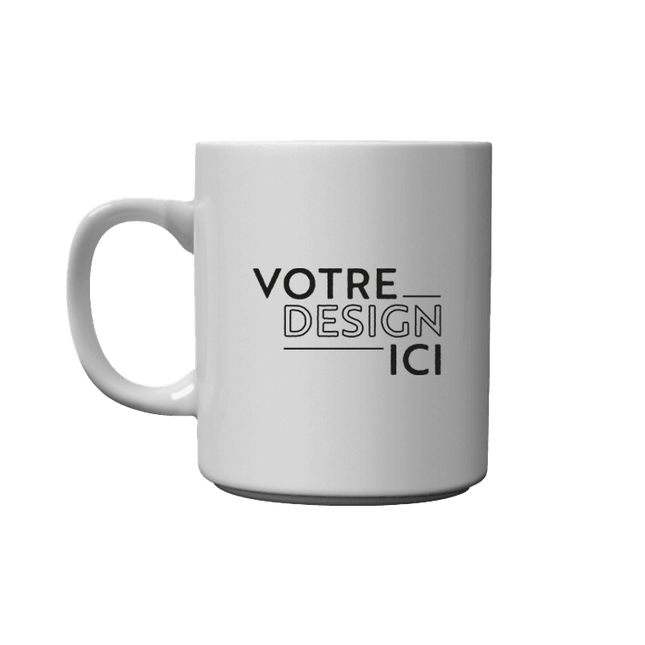 Mug en céramique blanche - Sweatizy